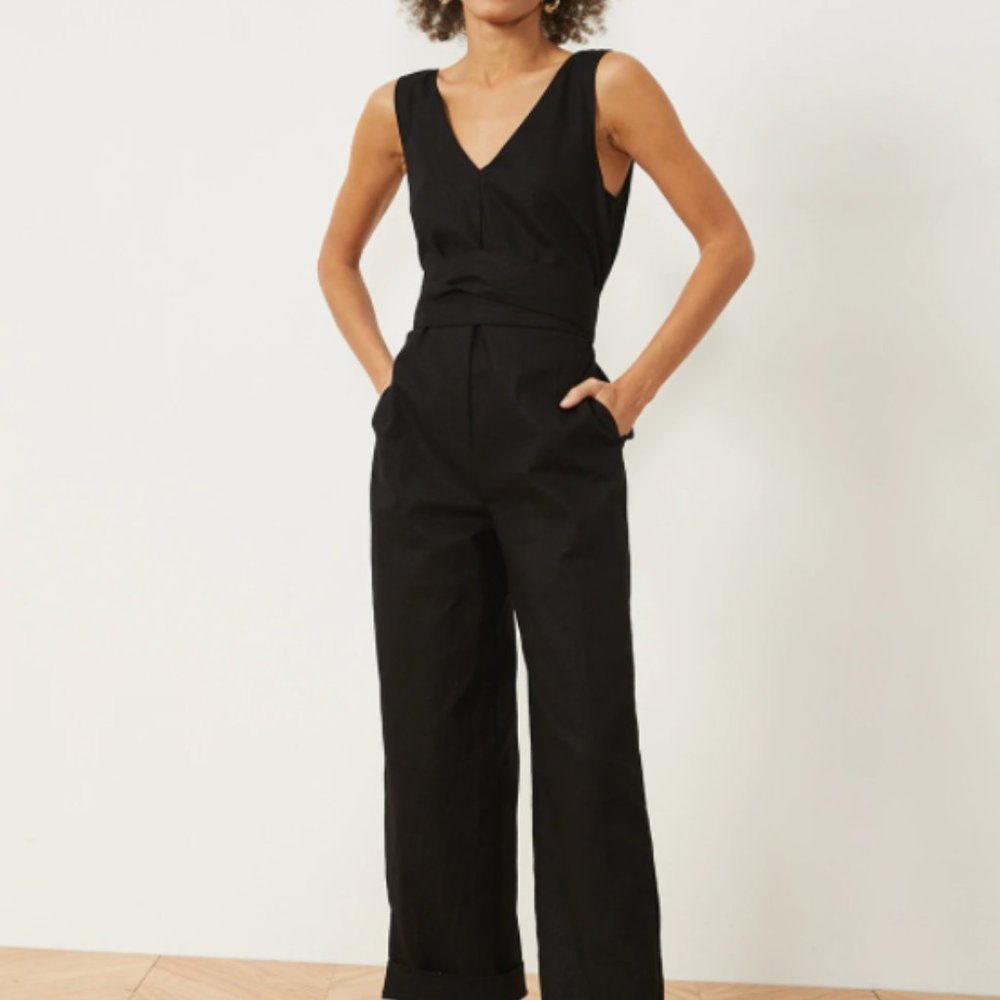 ❌SOLD❌ LPA Alina Jumpsuit - Black - Picture 1 of 10